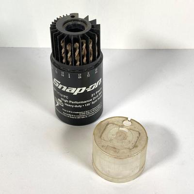 LOT 144: Collection of Drill Bits - Snap-on DBRXC121PC ThunderBit High Performance Heavy-duty, Snap-on Magnetic and Blue Point Set