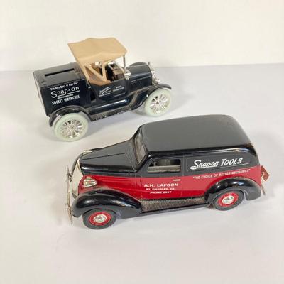 LOT 145: Collection of Snap on Tools Toy Diecast Cars and Van