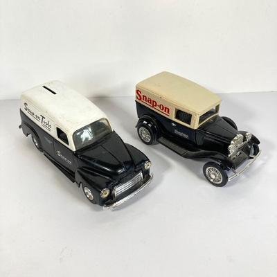 LOT 145: Collection of Snap on Tools Toy Diecast Cars and Van