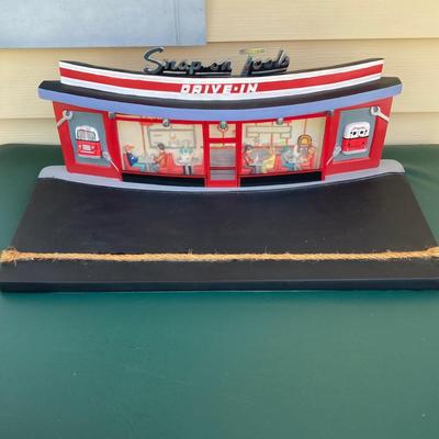 LOT 146: Vintage Snap-on Tools Fabulous 50's Drive-in Diorama with Original Box