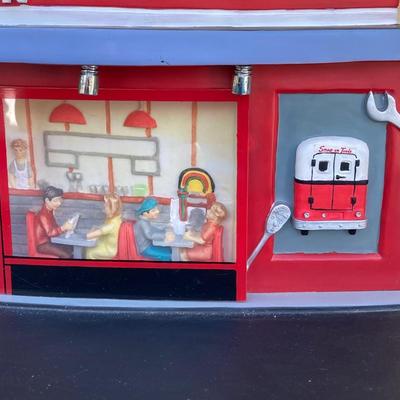 LOT 146: Vintage Snap-on Tools Fabulous 50's Drive-in Diorama with Original Box