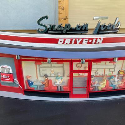 LOT 146: Vintage Snap-on Tools Fabulous 50's Drive-in Diorama with Original Box