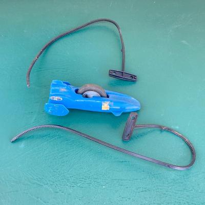 LOT 152: Vintage Toys - Star Bird, SSP (Super Sonic Power) Car with Ripcord and T-Handle Power and Star Wars Jigsaw Puzzle