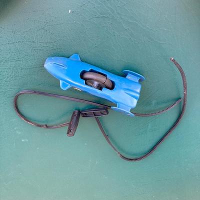 LOT 152: Vintage Toys - Star Bird, SSP (Super Sonic Power) Car with Ripcord and T-Handle Power and Star Wars Jigsaw Puzzle