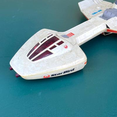 LOT 152: Vintage Toys - Star Bird, SSP (Super Sonic Power) Car with Ripcord and T-Handle Power and Star Wars Jigsaw Puzzle
