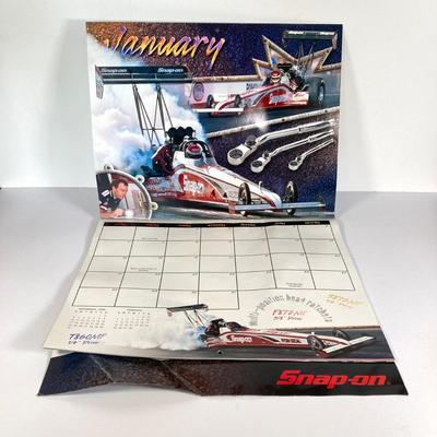 LOT 156: Vintage Snap-on Racing Collection - Decal / Sticker, Racing Hat, Dale Earnhardt Collectible Knives and Mug