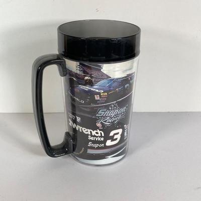 LOT 156: Vintage Snap-on Racing Collection - Decal / Sticker, Racing Hat, Dale Earnhardt Collectible Knives and Mug