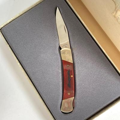 LOT 162: Snap-on Knife Collection - Parker USA Eagle Brand Knives Limited Edition Numbered with Pair of Kershaw Folding Knives