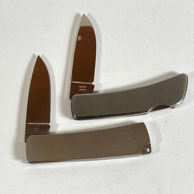 LOT 162: Snap-on Knife Collection - Parker USA Eagle Brand Knives Limited Edition Numbered with Pair of Kershaw Folding Knives