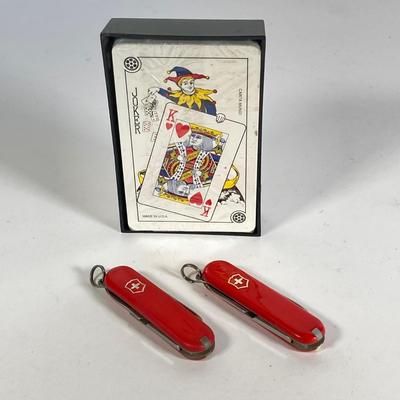 LOT 197: Ford and Snap-on Collection - Commemorative Mustang Belt Buckle, American Classics Decal, Victorino Switzerland Knives and...