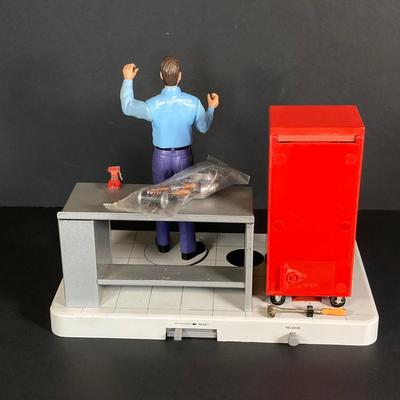 LOT 201: Snap-on Joe's Service "Nothing Even Comes Close" Motion Bank, #1 Worldwide Pennant, Business Card Holder /...