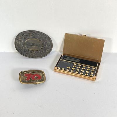 LOT 201: Snap-on Joe's Service "Nothing Even Comes Close" Motion Bank, #1 Worldwide Pennant, Business Card Holder /...