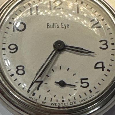 Vintage Bulks Eye pocket watch - works