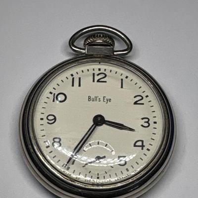 Vintage Bulks Eye pocket watch - works