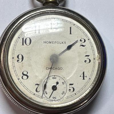 1900 Homefolks Chicago pocketwatch