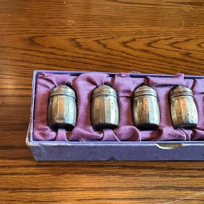 STERLING SILVER SHAKERS