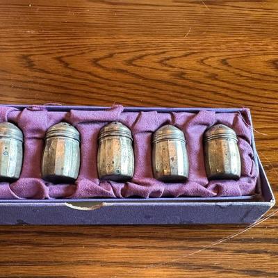STERLING SILVER SHAKERS