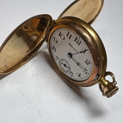 Small Hampden pocketwatch - inscribed
