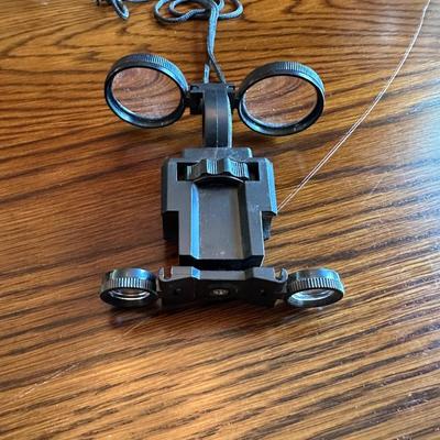BUSHNELL 10X-30X50 BINOCULARS AND A MILITARY STYLE SURVIVAL TOOL