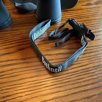 BUSHNELL 10X-30X50 BINOCULARS AND A MILITARY STYLE SURVIVAL TOOL