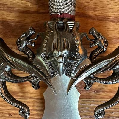 SWORD WITH A VERY UNIQUE HANDLE