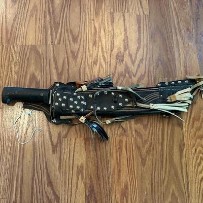 PROMEDOCA MACHETE AND A SOLINGEN FIXED BLADE KNIFE