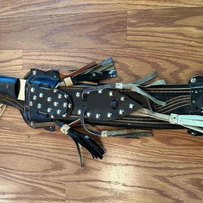 PROMEDOCA MACHETE AND A SOLINGEN FIXED BLADE KNIFE