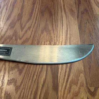 PROMEDOCA MACHETE AND A SOLINGEN FIXED BLADE KNIFE