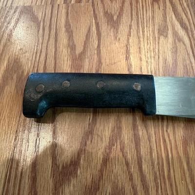 PROMEDOCA MACHETE AND A SOLINGEN FIXED BLADE KNIFE