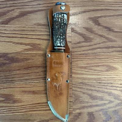 PROMEDOCA MACHETE AND A SOLINGEN FIXED BLADE KNIFE
