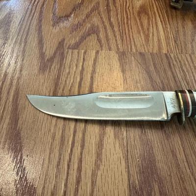 PROMEDOCA MACHETE AND A SOLINGEN FIXED BLADE KNIFE