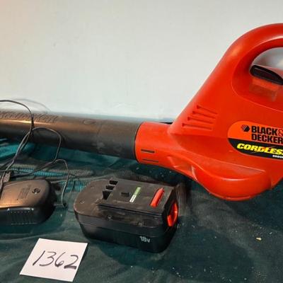 Black & Decker Cordless Blower