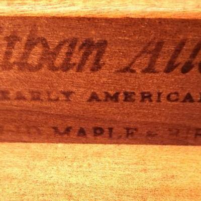 Lot #180 Ethan Allen Solid Maple/Birch End Table