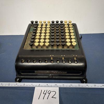 Vintage Burroughs Calculator