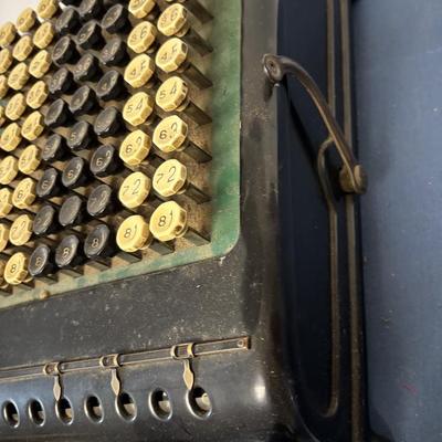 Vintage Burroughs Calculator