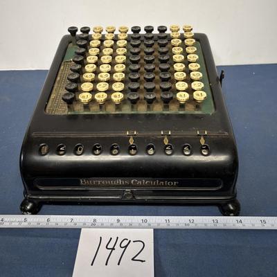 Vintage Burroughs Calculator