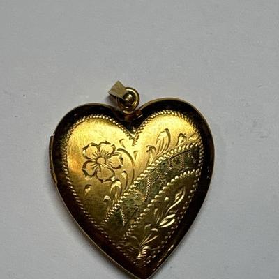 10K GF Locket & chain