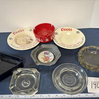 Vintage Ashtray Lot