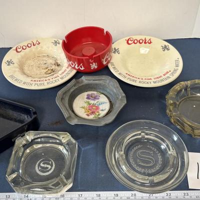 Vintage Ashtray Lot