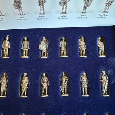 ARMOUR THROUGH THE AGES PEWTER FIGURES
