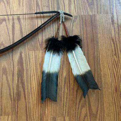 NATIVE AMERICAN CEREMONIAL BOW AND ARROW