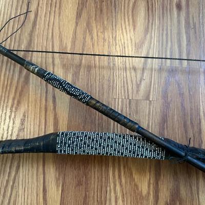 NATIVE AMERICAN CEREMONIAL BOW AND ARROW