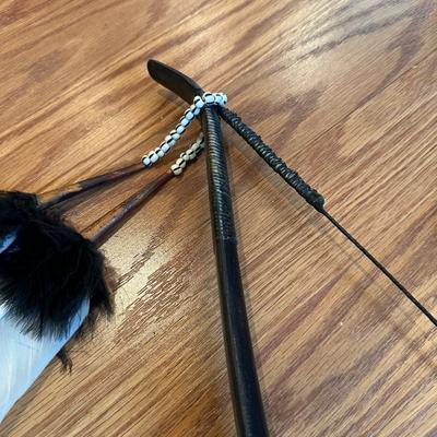 NATIVE AMERICAN CEREMONIAL BOW AND ARROW