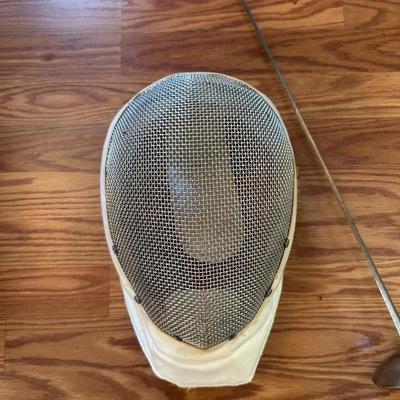FENCING SWORD, MASK & JACKET