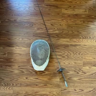 FENCING SWORD, MASK & JACKET
