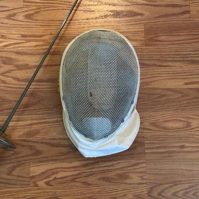 FENCING SWORD, MASK & JACKET