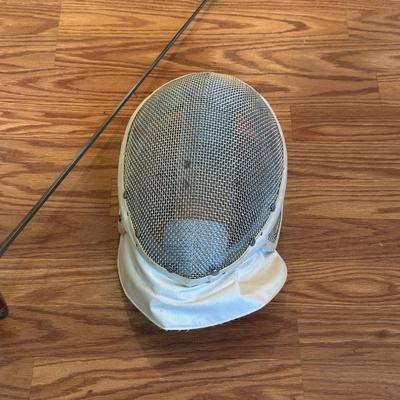 FENCING SWORD, MASK & JACKET