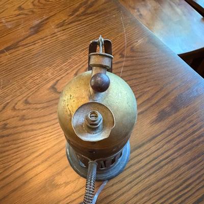 ANTIQUE STEAM ATOMIZER AND A VINTAGE PUMP OIL CAN