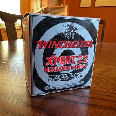 2 WINCHESTER 9MM LUGER & XPERT 22 HOLLOW POINT