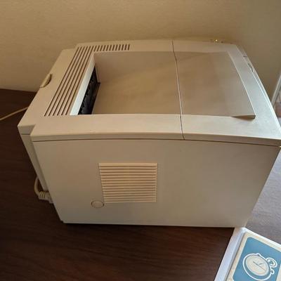 HP LASERJET 2200D PRINTER AND A PRIVACY GUARD PAPER SHREDDER